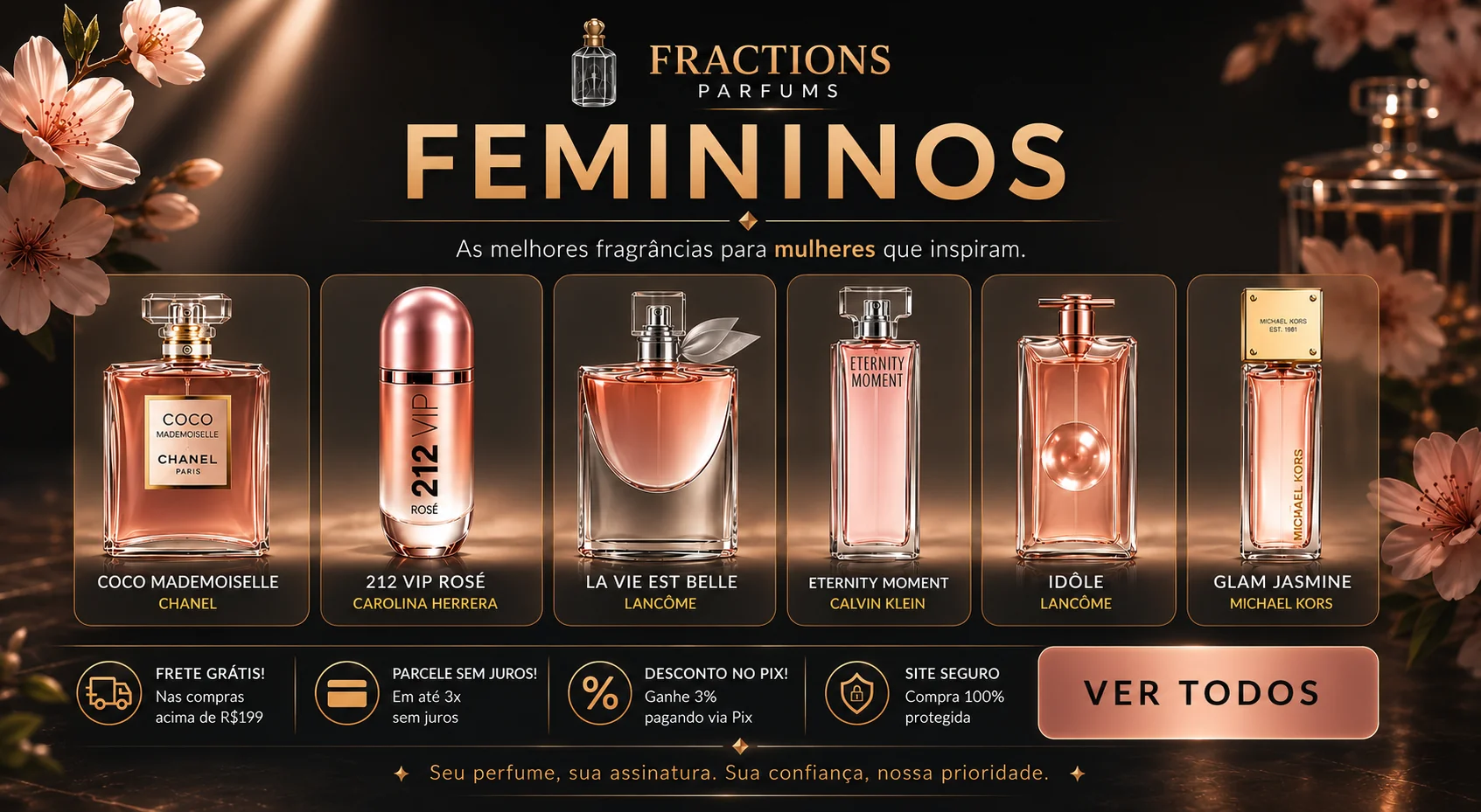 Perfumes Femininos